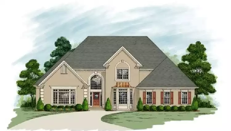 image of 3001 - 3500 square feet house plan 7632